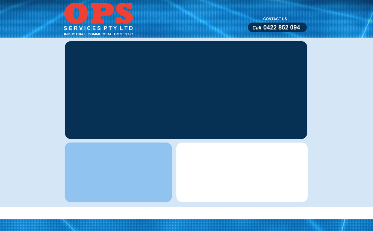 OPS Services Domestic Roller Door installation, servicing, maintenance Sunshine Coast